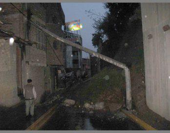 Emergencia en AA.HH. Santa Rosa