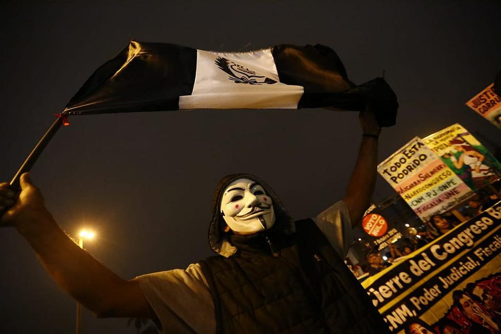 Marcha contra la corrupción: Así se desarrolló la protesta por la crisis en sistema judicial (FOTOS)