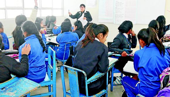 Racionalización de 300 plazas de docentes en Junín está en proceso