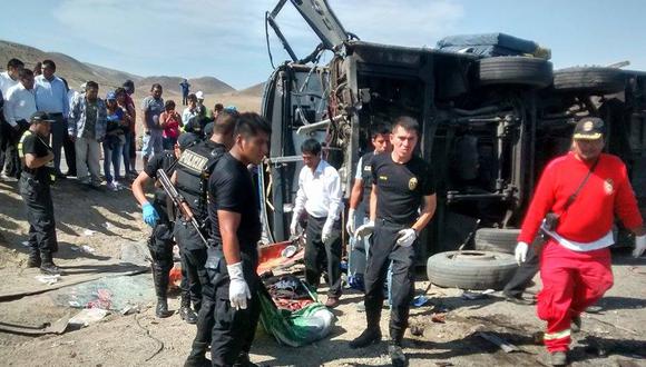 ​Accidente en Huarmey: Seis cadáveres y tres heridos permanecen en morgue de Nuevo Chimbote y en el hospital Regional