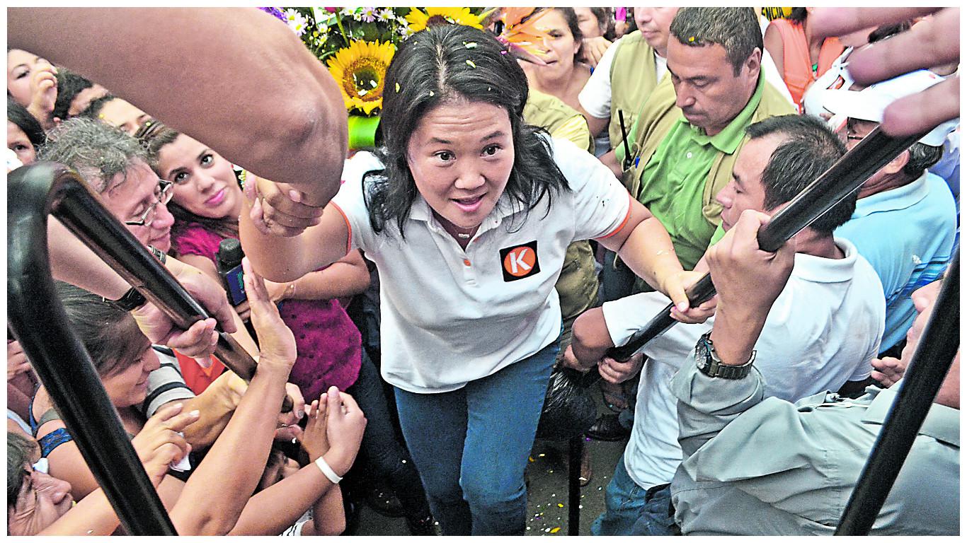 Según Keiko Fujimori, Nadine Heredia está “obsesionada” con ella