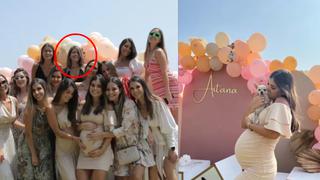 Hermana de Patricio excluye a Luciana Fuster de fotos en Baby Shower pero sí incluye a Flavia (FOTOS)