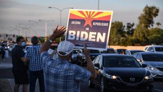 Arizona: republicanos decepcionados de Trump ahora apuestan por Joe Biden