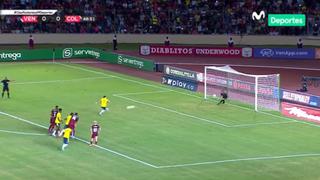 James Rodríguez anotó de penal, tras fallarlo inicialmente en el Colombia vs. Venezuela (VIDEO)
