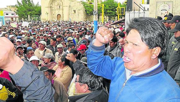 ​Dirigentes de Juliaca promueven paro contra la Policía Nacional 