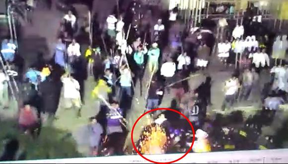Loreto: Cámara de seguridad filma parte del enfrentamiento desatado en el Lote 95 | VIDEO