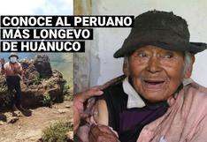 Adulto mayor de 121 años fue vacunado contra la COVID-19 en Huánuco
