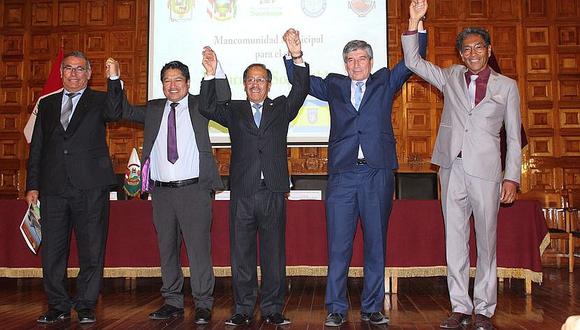 Alcaldes formaron “Mancomunidad Municipal para el Desarrollo Sostenible”