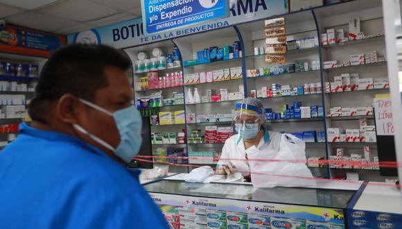 Ministerio de Salud planea que personas se vacunen contra el COVID-19 en boticas y farmacias. (Imagen referencial)