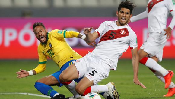 Carlos Zambrano dio sus descargos tras la derrota de Perú ante Brasil en las Eliminatorias. (Foto: EFE)