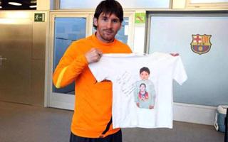 Messi pagará el tratamiento de niño que tiene la misma enfermedad que él padeció