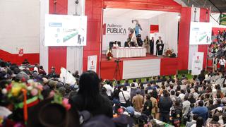Gobernador de Ayacucho anuncia culminación de obras de continuidad y nuevos proyectos en audiencia 