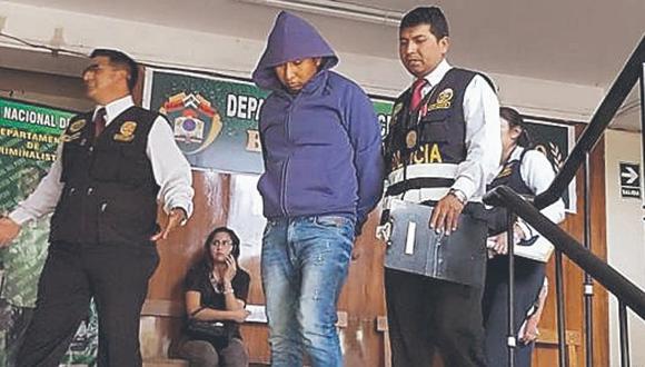 Prisión preventiva para feminicida en Arequipa