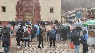 Más de mil salen a marchar en Huancavelica en solidaridad con Juliaca