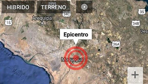 ​Dos sismos de considerable magnitud asusta en Moquegua