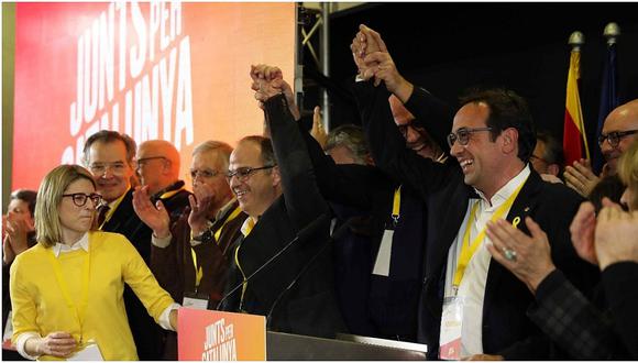 Cataluña: ​Independentistas ganan mayoría absoluta en elecciones parlamentarias