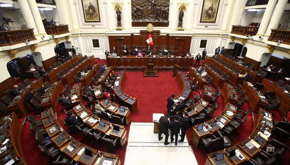 El pleno del Congreso se suspendió tras sesionar 20 minutos. (Foto: Jorge Cerdán/GEC)