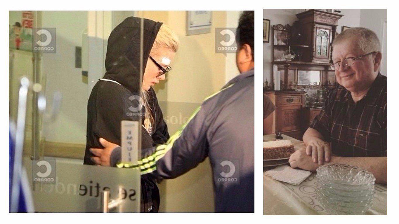 Papá de Leslie Shaw sufrió descompensación tras tensión por robo (VIDEO)