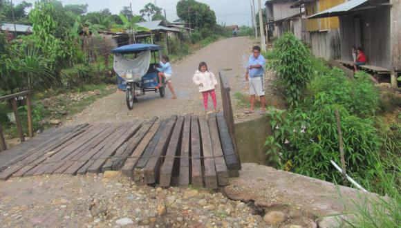 300 familias afectadas por lluvias en Villa Aguaytía