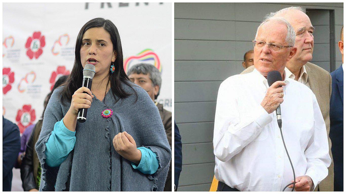 Verónika Mendoza no asistirá hoy a reunión con PPK en San Isidro