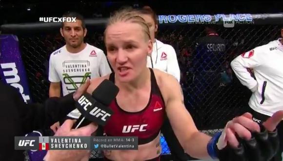 UFC 215: La impotencia de Valentina Shevchenko ante decisión de los jueces (VIDEO)
