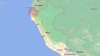 Fuerte sismo de 7 grados de magnitud  remeció tumbes este sábado