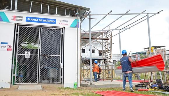 Junín: se tiene previsto poner en funcionamiento la nueva planta de oxígeno medicinal el próximo jueves 4 de marzo. (Foto: Proyecto Especial Legado)
