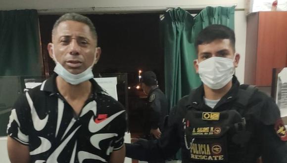 Oswaldo Acevedo fue detenido en flagrante delito cuando atacó con un desarmador a su expareja en el Callao.