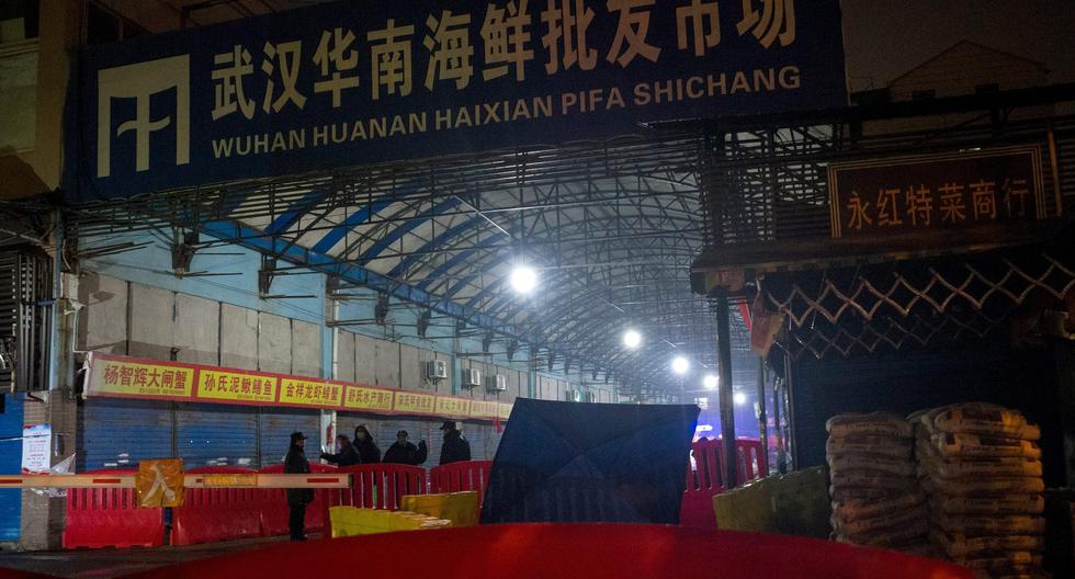Imagen referencial de un mercado en Wuhan, Hubei (China). (AFP / NOEL CELIS).
