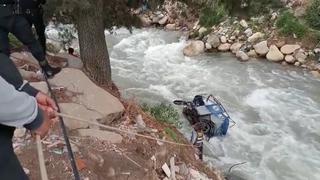 Áncash: Menor de 12 años salva de morir tras caer a río Quillcay