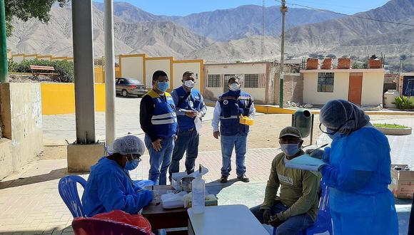 Pisco: Huáncano reporta los primeros pacientes con el coronavirus