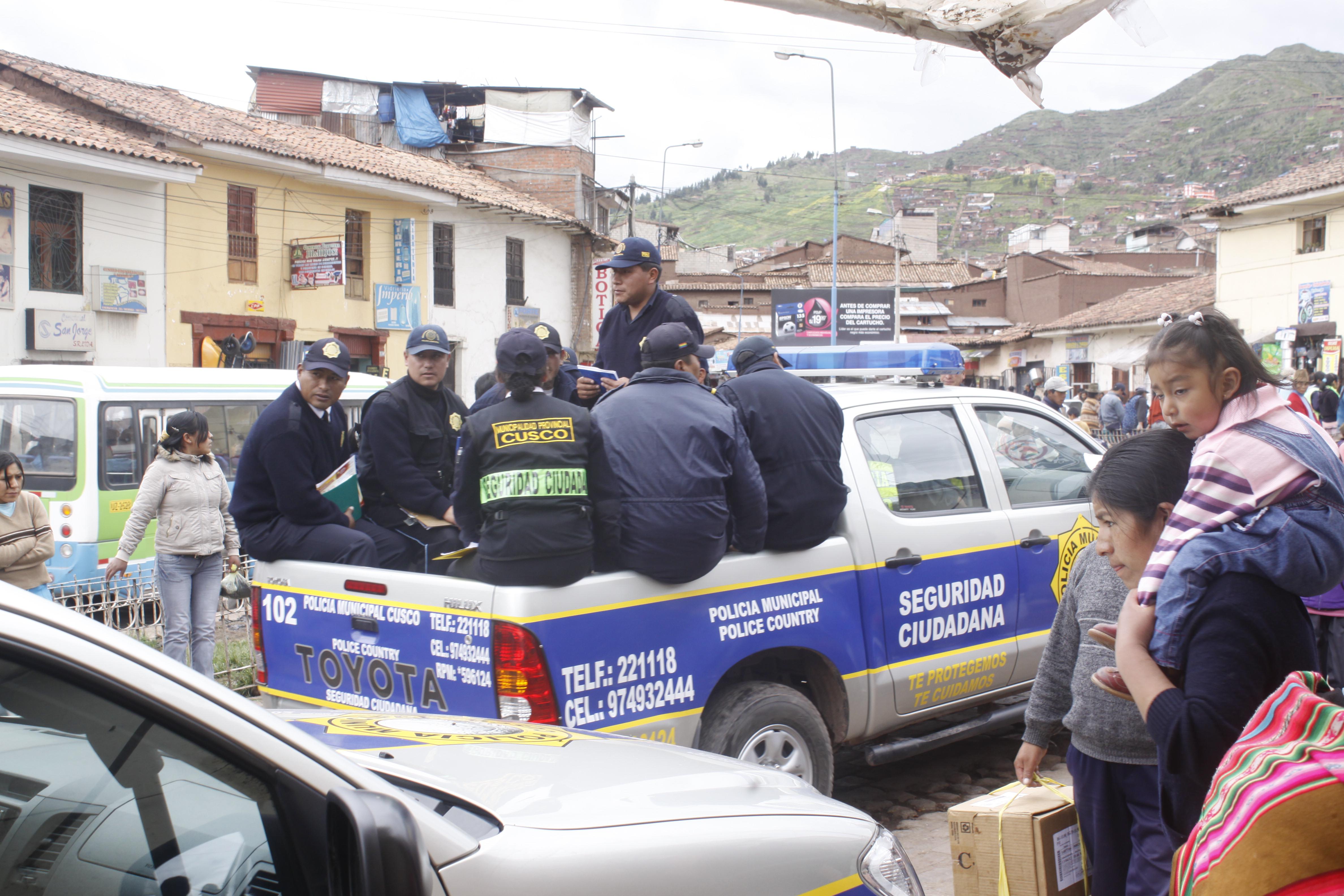 Reestructurarán Seguridad Ciudadana del Gobierno Municipal del Cusco