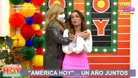 Gisela Valcárcel confiesa que no quería que Ethel Pozo sea conductora de “América Hoy”. (Foto: Captura de video)