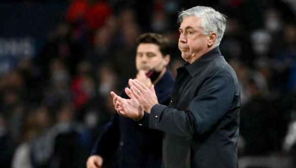 Carlo Ancelotti alabó a Mbappé y analizó el PSG vs. Real Madrid de Champions League. (Foto: AFP)