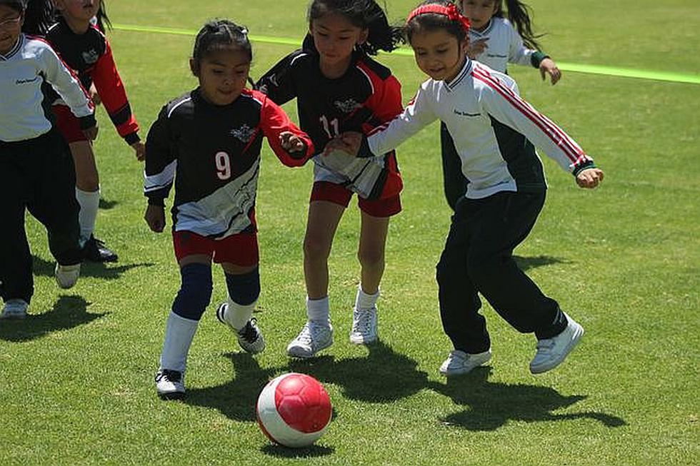 Pequeños iniciaron su participación en el fútbol de los Juegos de Nivel Inicial (FOTOS)