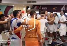 Francia utiliza canción de Inglaterra para celebrar previo al partido que sostendrán en el Mundial (VIDEO)