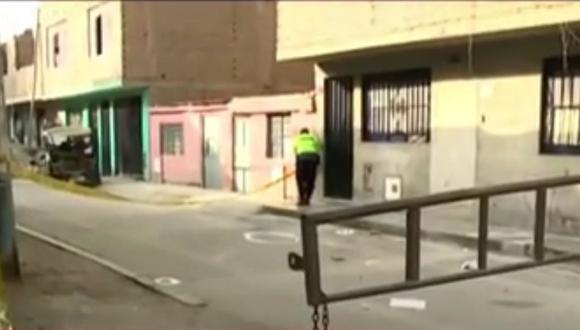 Acusan a agente de la Policía Nacional de asesinar a un vecino en el distrito e Los Olivos. (Captura: América Noticias)