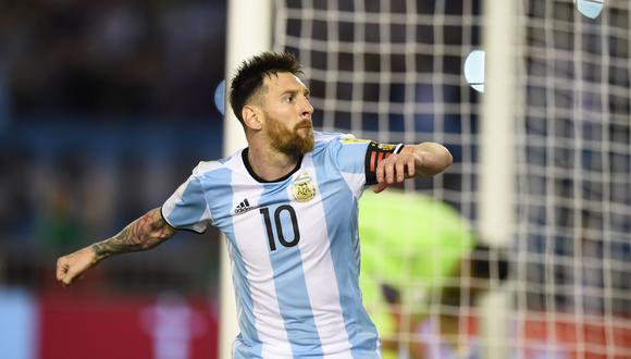 Con su tanto ante Chile, Lionel Messi superó otro récord de Gabriel Batistuta. (AFP / EITAN ABRAMOVICH)