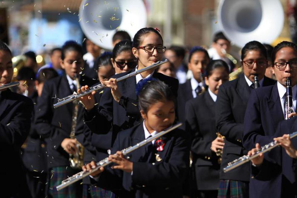 Así se realizó el concurso de bandas en Concepción (FOTOS)