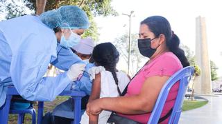 Más de 30 mil menores de 5 años se vacunarán contra la COVID-19 en la provincia de Ica