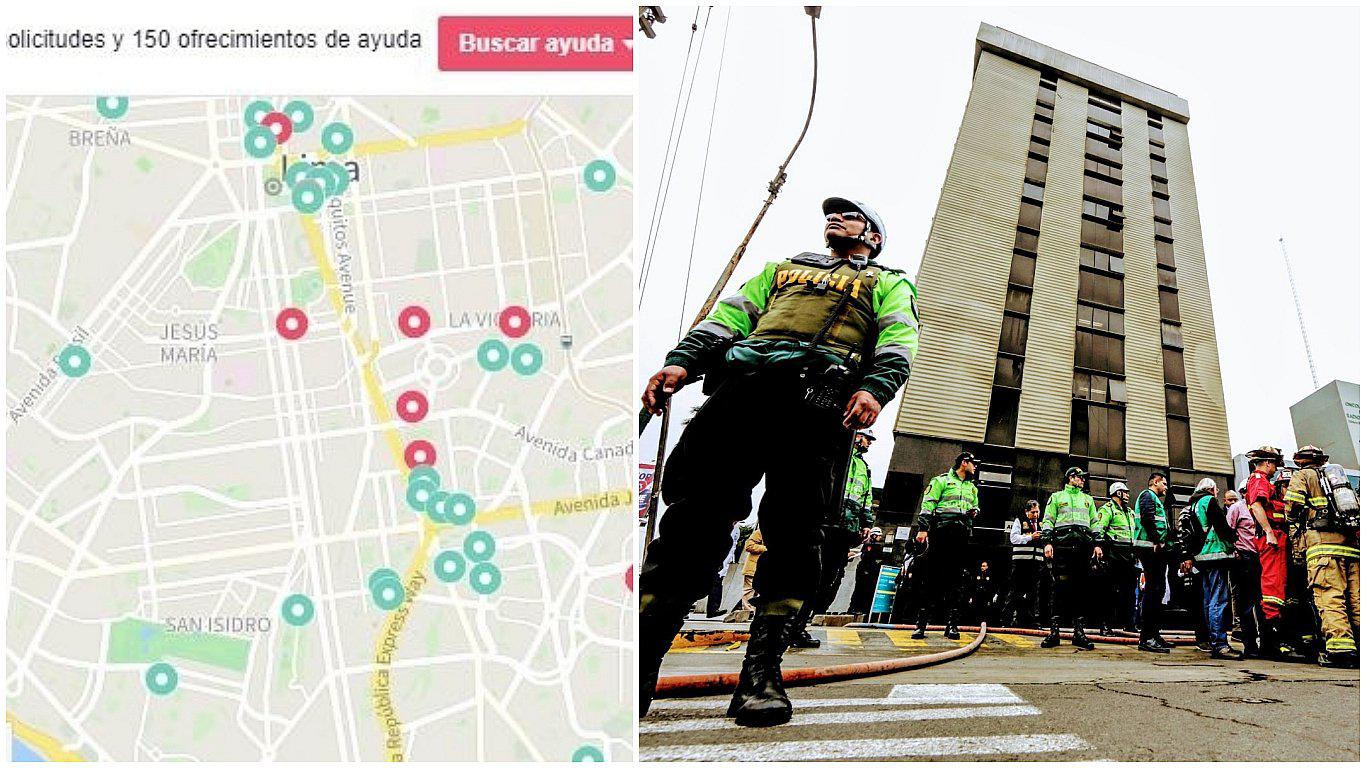 Facebook activa opción reporte por explosiones en Lima