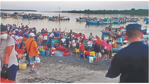 Pobladores de Puerto Pizarro expuestos al temible coronavirus 