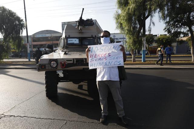 A la fecha nueve trabajadores del referido nosocomio dieron positivo al coronavirus, entre los que figuran dos médicos. (Foto: Diana Marcelo/GEC)