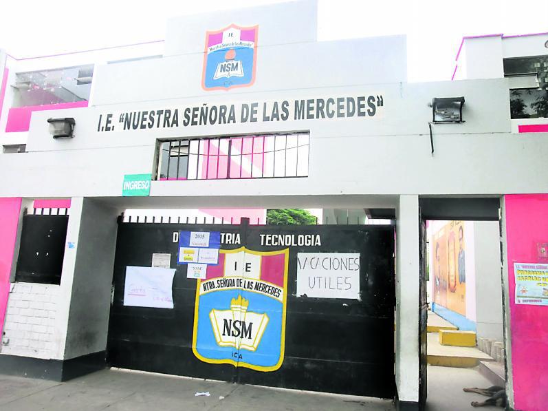 Deficiencias en inicio del año escolar 2015 en colegios de Ica