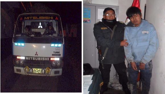 Policía desbarata banda de asaltantes de carretera en Cusco 