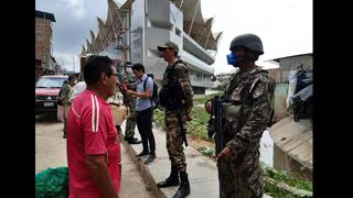 Ejército controla enfrentamientos protagonizados por comerciantes en Aguas Verdes, en Tumbes