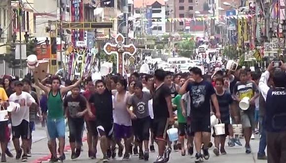 Áncash: Descontrol y vandalismo en carnavales huaracinos (VIDEO)