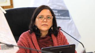 Ministra Durand sobre muerte de Guzmán: “Sendero Luminoso dejó destrucción. Queremos una sociedad de paz”