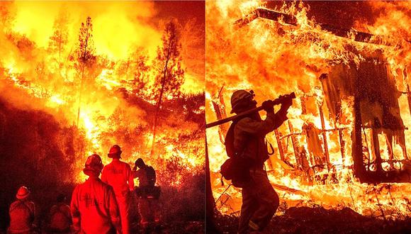 Los incendios forestales de California siguen expandiéndose 