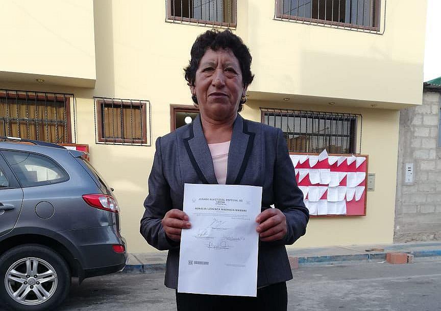 El distrito de Ite tendrá de alcaldesa a Rosalía Machaca 